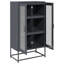 Highboard 68X39x123 Cm Steel-1387111815