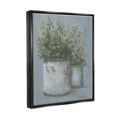 " Rustic Country Potted Plants " by Pam Britton