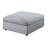Melody Grey Sectional Without Pullout