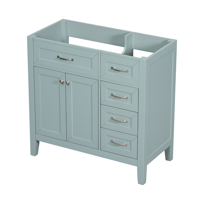 Base de meuble-lavabo simple 35,51 Nadaja seulement, Argent, Vert