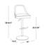 Tabouret de bar réglable-126087151
