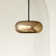 Luminaire suspendu tambour 1 lumière DEL 1 lumière