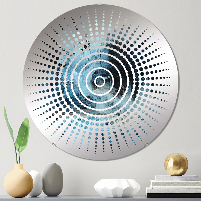 Shabana - Sun Circles Wall Mirror, 23.6" x 23.6"