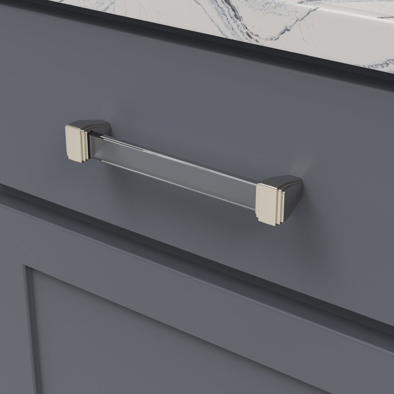 Belleclaire Bar / Handle Pull, 6 5/16", Polished Nickel
