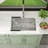 27" L x 18" W Undermount Kitchen Sink 16 Gauge Stainless Steel Kitchen Sink Single Bowl Kitchen Sink