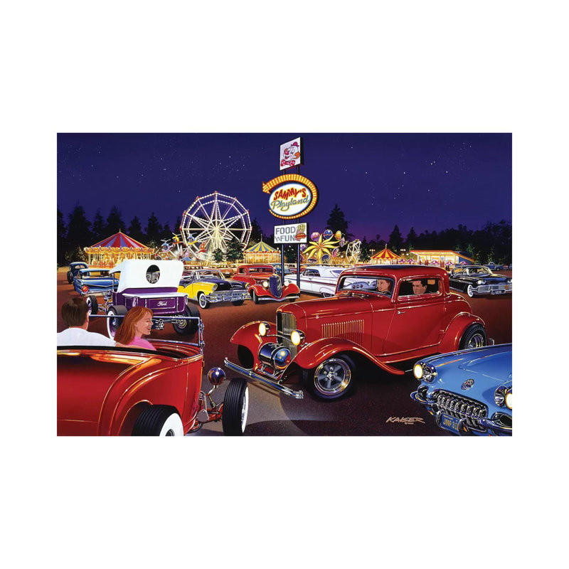 Sammy's Playland by Bruce Kaiser - Wrapped Canvas Print, 20.32 cm H x 30.48 cm W