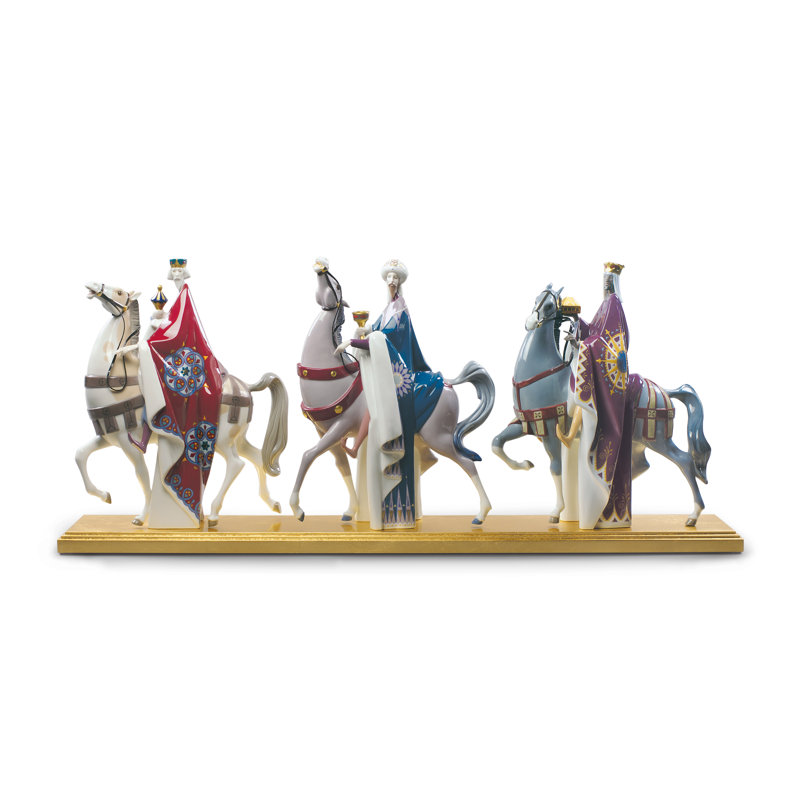 Kings Melchior, Gaspar and Balthasar Figurine