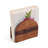 Acacia Wood Vertical Napkin Holder