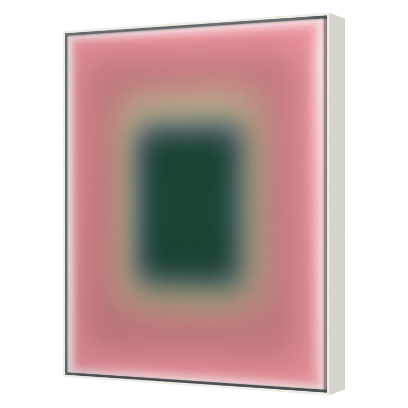 Blur 3 Print by Renee Stramel, 60" H x 45" W x 2.63" D, White