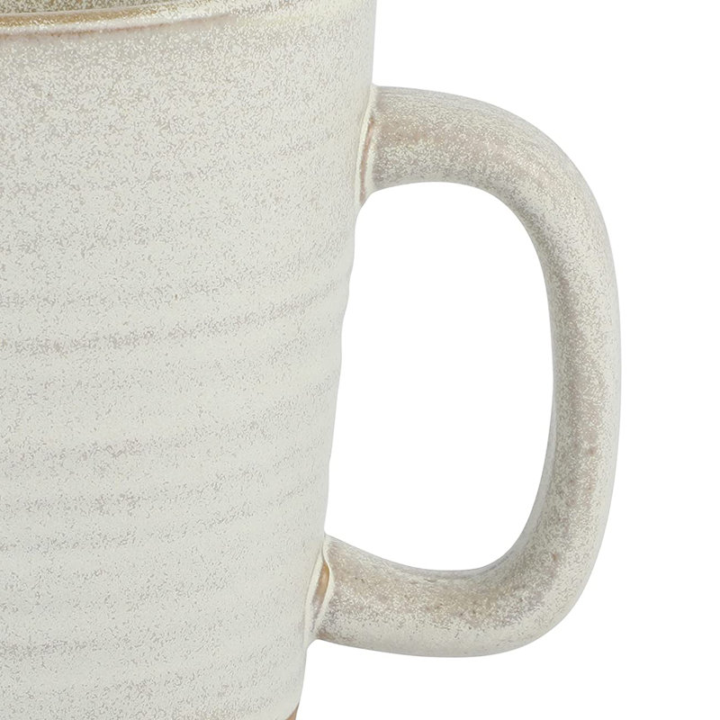 Earthenware Coffee Mug, Sand