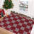 Christmas Eve Foldable Carpet - 2x3ft Thin Low Pile Accent Rug-410216687