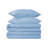 Classic 700 Thread Count Certified Certified Egyptian Cotton Sateen Duvet Cover Set-28764898-28764901
