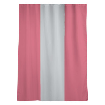 Stripes Sheer Rod Pocket Single Curtain Panel