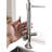 Modern Brushed Nickel Kitchen Sink Faucet With Pull Down Spring Spout And Pot Filler Feature Spot Commercial Style Pre-Rinse