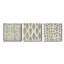 Greenery Motif VI - Ensemble de 3 peintures sur toile tendue-443766819