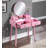 Liannon Contemporary Wood Vanity And Stool Set