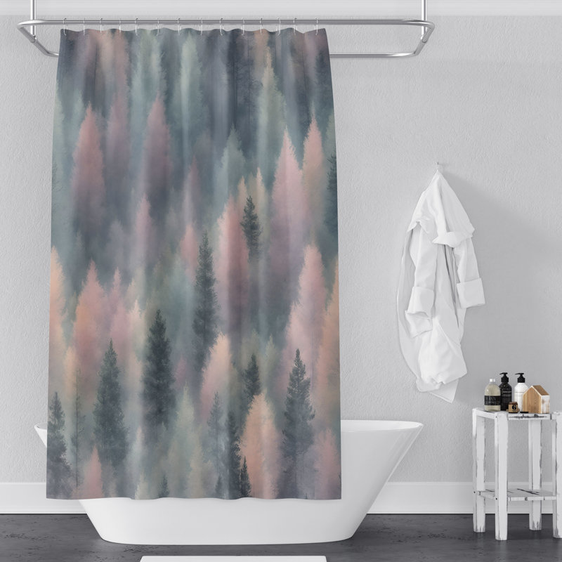 Shower Curtain, 70" W x 93" H