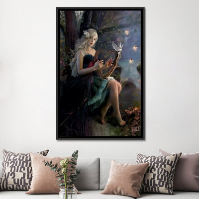 «Enchanted Music», impression sur toile