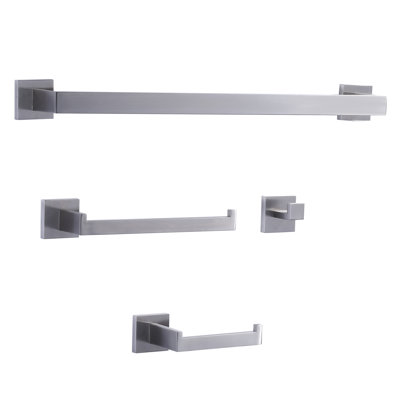 4 - Piece Bathroom Hardware Set