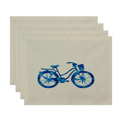 Ensemble de napperons belges cycle de vie 4 pièces