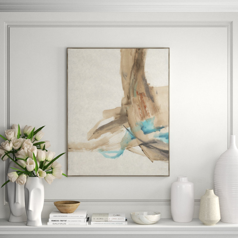 Expansion II Print by Giselle Kelly, 39.5" H x 31.5" W x 1.5" D, Glass Coat