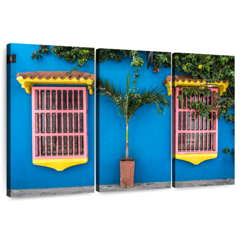 Fenêtres coloniales Lilie Pink, H 42 po x l 65 po