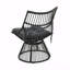 Chaise et table d'appoint