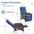 Valierius Outdoor Chaise Lounge Chair Set With Side Table For Poolside, Patio & Deck-105649926