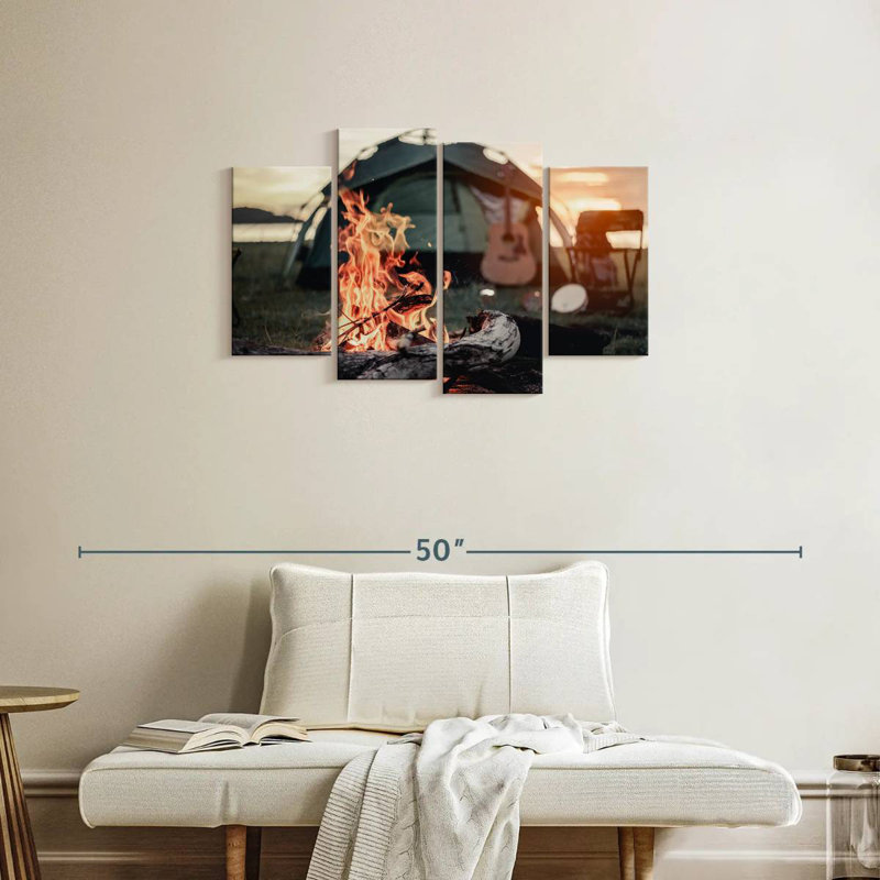 Senne Campfire, 22" H x 36" W
