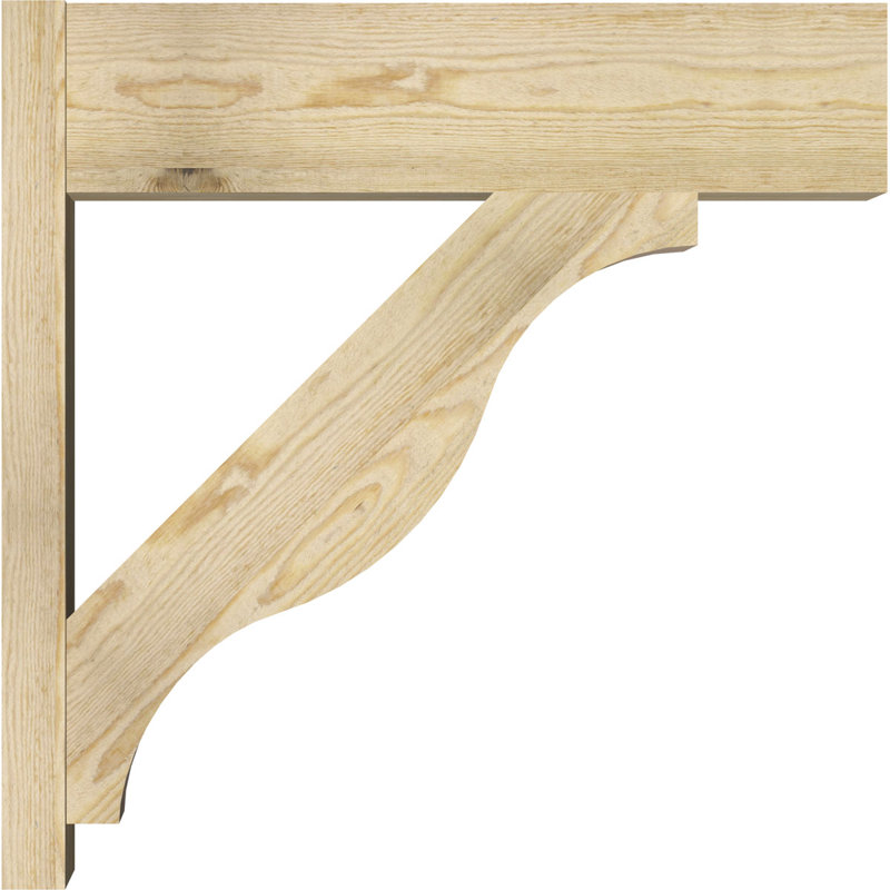 Jeu de blocs Funston, 8" W Douglas Fir (Rough Sawn), P 28 po x H 28 po