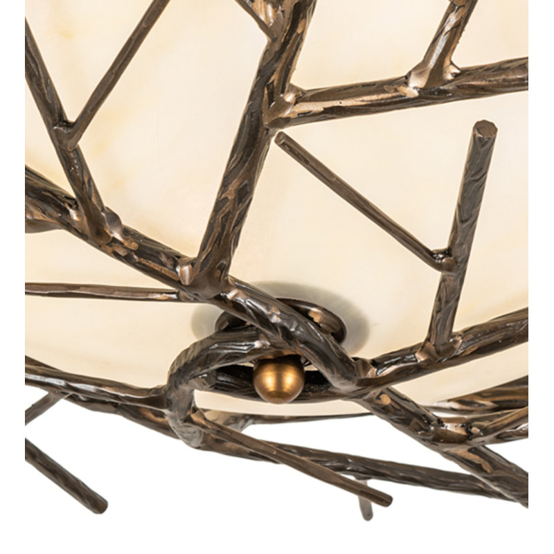 Branches 4 - Light Semi Flush Mount