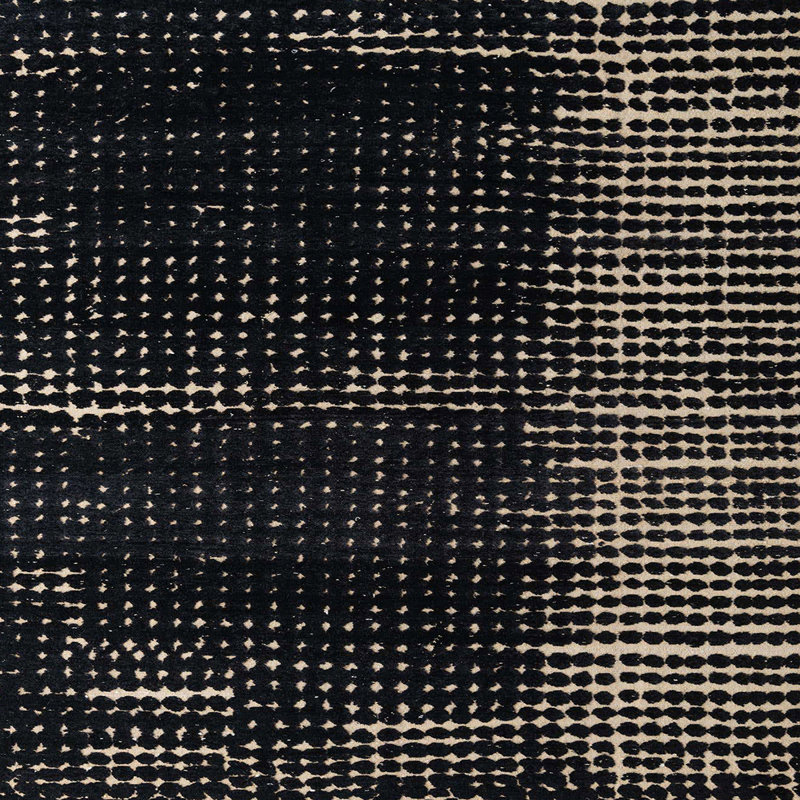 Tapis abstrait moderne 4915, Carré 6 pi
