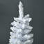 Arbre de Noël artificiel enneigé 5 pi, arbre de Noël mince avec branches réalistes et base en plastique pour décoration d'intérieur-1250619584