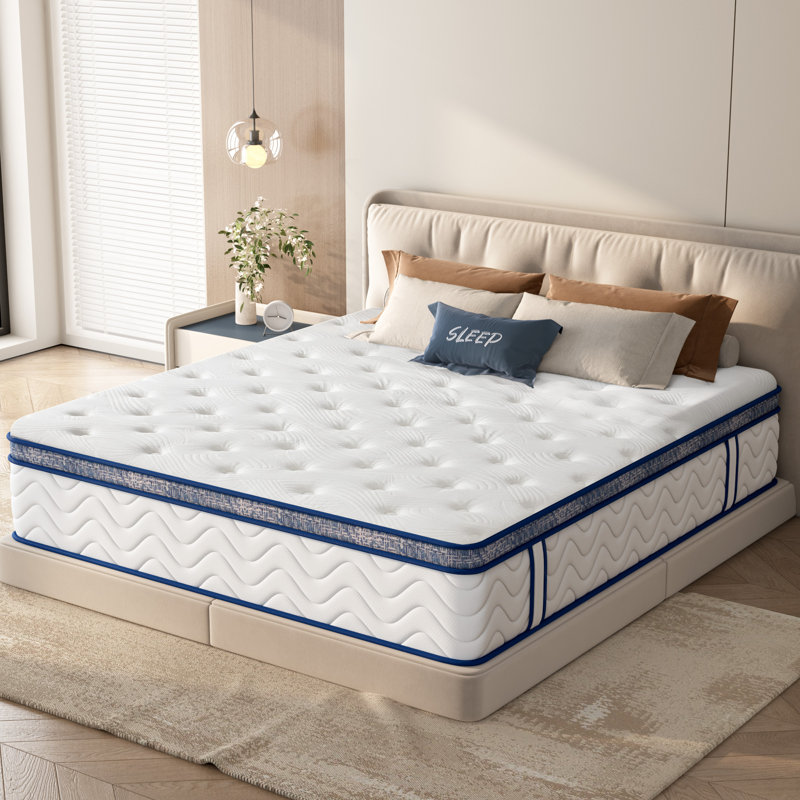 Matelas hybride Caden avec mousse à mémoire de forme et ressorts ensachés