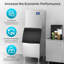 COTLIN Commercial Ice Maker 550 Lbs/24H Cube Ice Maker Machine,ETL&NSF Certification 