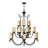 Casa 15-Light Shaded Tiered Chandelier
