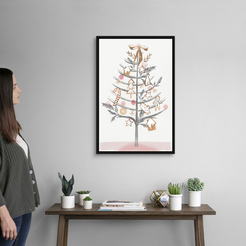 Gingembre, reproduction d’art sur toile, H 32 po x l 22 po x P 1,75 po, Cadre noir
