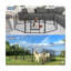 Parc pour chien 8 panneaux pliable en métal pour l'intérieur et l'extérieur avec clôture 32 pouces de hauteur-51152437-130699874