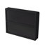 Armoire de rangement murale noire en verre arquée à 3 portes - Rehausse l'attrait de votre maison, polyvalente pour différents espaces, fabrication, installation facile vérifiée Ajoutez une touche de classe à divers-563361981