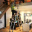 16 - Step Aluminum Folding Extension Ladder