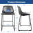 Parveena PU Leather Bar Stools With Back-1325406024-1326549736-1307983426