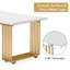 Unfinished Metal Base Dining Table-1184162878-1184162865