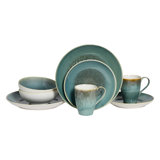 Creatable 25864, Caldera Sand collection, 8 piece dinnerware set