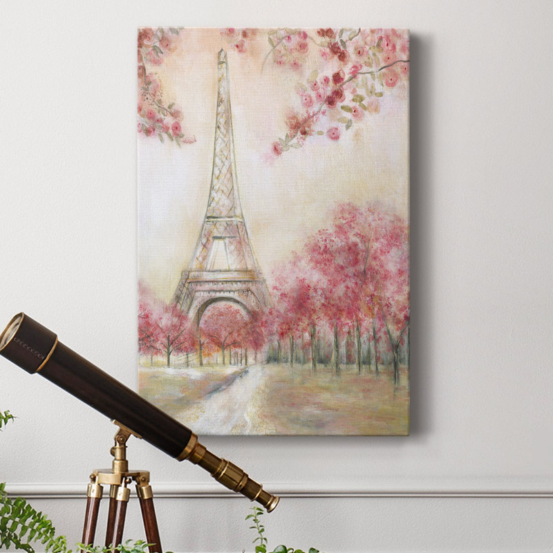 «Paris Spring», reproduction d'art sur toile tendue, H 48 po x l 32 po x P 1 po