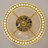 20" Hudman Dimmable Crystal Ceiling Fan with LED Lights
