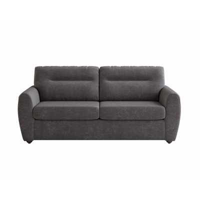 Sofa Bed with Foam Mattress, Grey