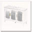 3-Door Accent Storage  Cabinet-121083107
