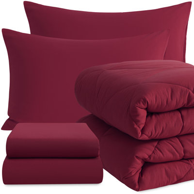 5PC All Season Microfiber Bedding Set