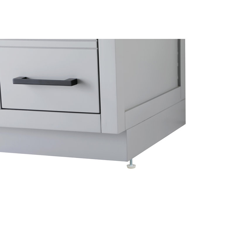Ahner 48 inch Single Bathroom Vanity, Gray