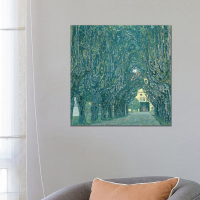 Avenue In The Park Of Schloss Kammer, 1912 by Gustav Klimt - Painting on Canvas